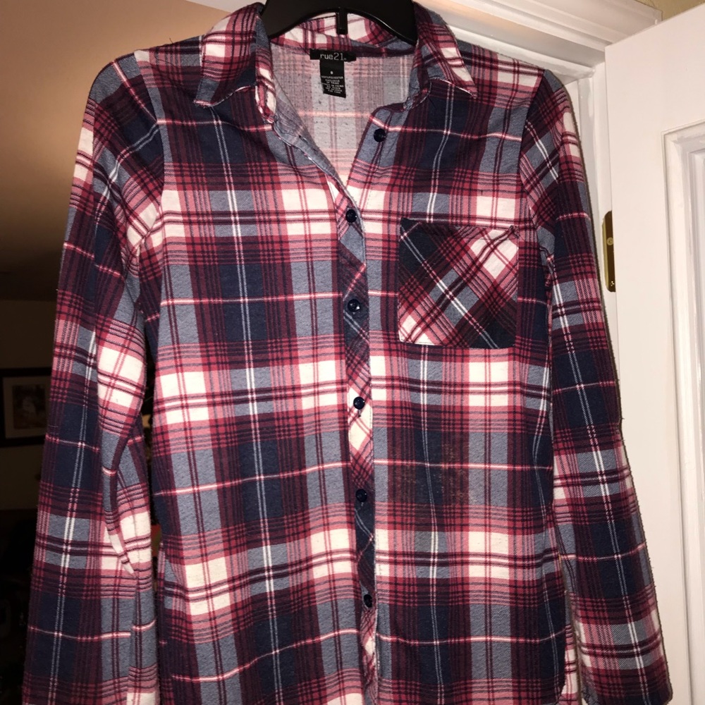 Blue and red flannel | Rue 21